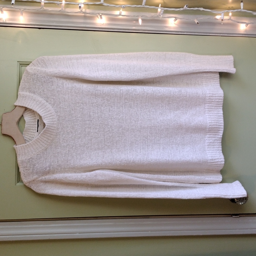 Women's White Sweater size M